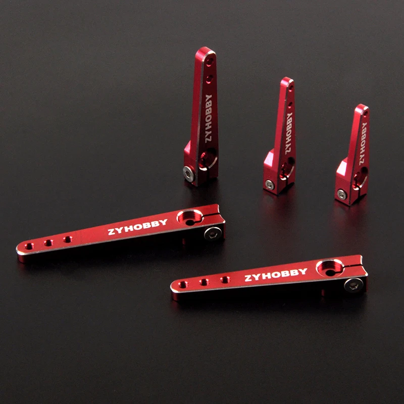 CNC Aluminum Alloy Steering Servo Arm Horn 25T 1/1.25/1.5/1.75/2 inch for RC Model Airplane Car Crawler 6
