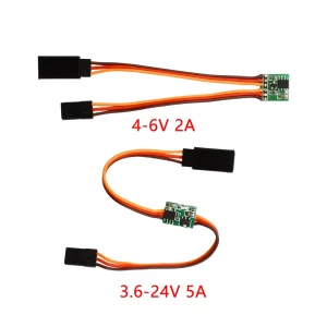 Universal RC Servo Signal Reverser Rotation Inverter for Aircraft Airplane Steering Gear 4-6V/3.6-24V 1