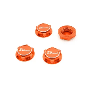 ZD Racing EX07 Aluminum 17mm Hex Wheel Nuts Dustproof Anti-Skid for 1/8 1/7 Taxs X-Maxx Summit E-Revo ARRMA Buggy RC Truck 1