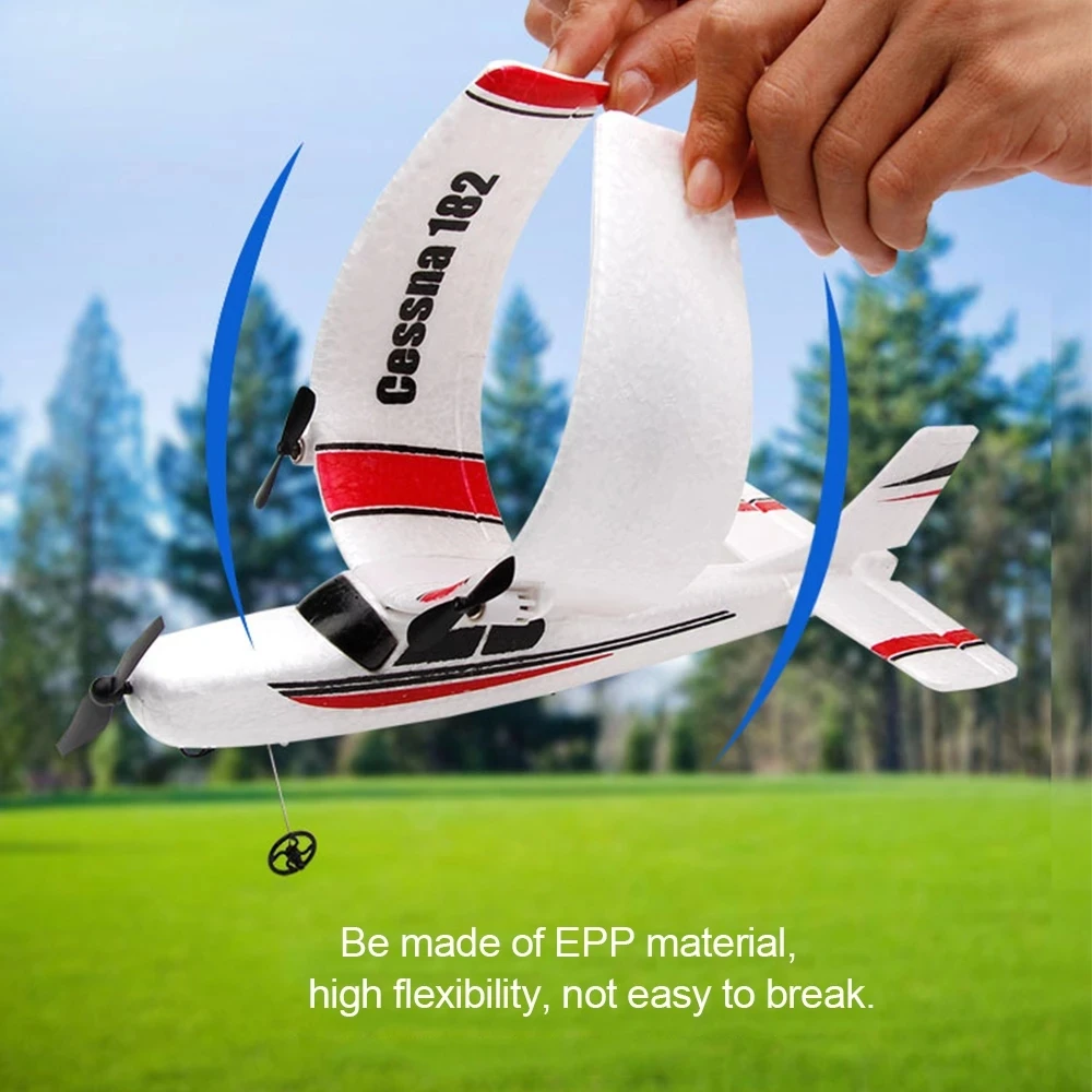 FX801 RC Plane EPP Foam 2.4G 2CH RTF Remote Control Wingspan Aircraft Fixed Wingspan Airplane Toys Gifts for Children Kids 3