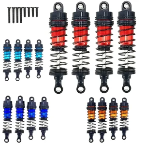 Upgraded Shock Absorber For SCY 16101 16102 Pro Wltoys 124008 124017 MJX Hyper Go 16207 16208 16210 14301 14210 RC Car 1