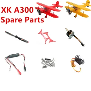 WLtoys XK A300 RC Airplane Spare Parts Propeller Motor Servo Landing Gear Fairing Main Board ESC Body Shell Wing Receiver 1