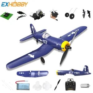 VOLANTEX F4U Corsair RC Airplane Parts Fuselage Propeller Front Landing Gear Receiver 400mAh Lipo Battery（old version） 1