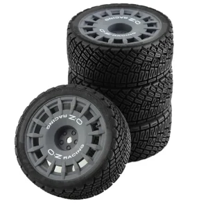 1/10 RC Racing Car Tire Rally On Road Tyre Plastic Wheel for Tamiya TT01 TT02 XV01 TA06 PTG2 HPI KYOSHO WR8 HSP Upgrades Parts 1
