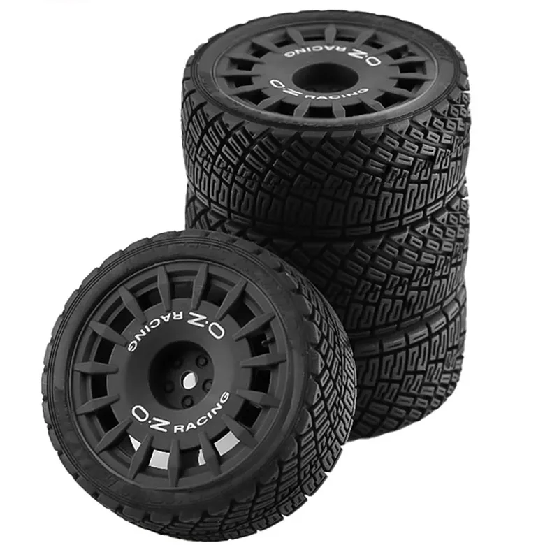 1/10 RC Racing Car Tire Rally On Road Tyre Plastic Wheel for Tamiya TT01 TT02 XV01 TA06 PTG2 HPI KYOSHO WR8 HSP Upgrades Parts 6