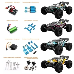 16101 PRO 16102 RC Car Metal Upgrade Parts Steering Motor Shock Absorber Steering Cup Swing Arm Drive Shaft Gear Screw Parts 1