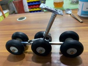six wheel airliner transport plane landing gear