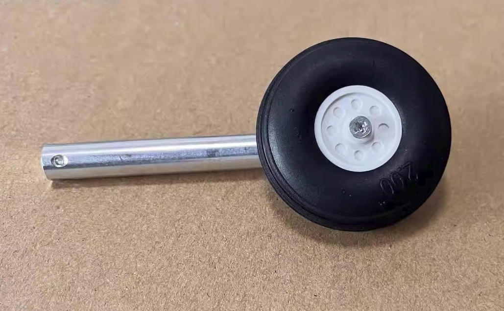 106 mm shock absorbent aluminum landing gear with 50 mm pu wheels