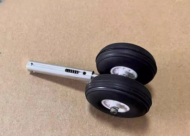 106 mm shock absorbent aluminum landing gear with 50 mm pu wheels