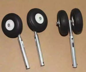 118mm single dual aluminum shock absorbing landing gear 001