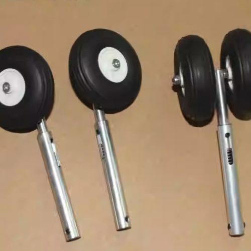118mm single dual aluminum shock absorbing landing gear 001