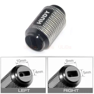 Aluminum Ball Joint Wrench — 4mm & 5mm RC Ball End Assembly Remover (Black) 1