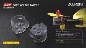 ALIGN MR25/P 1806 Motor Guard M425015AXW — FPV Racing Motor Cover (Set of 4)