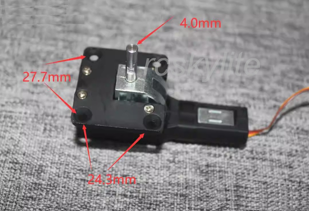 Electric Retractable Landing Gear Set for RC Jets (45–48 g)