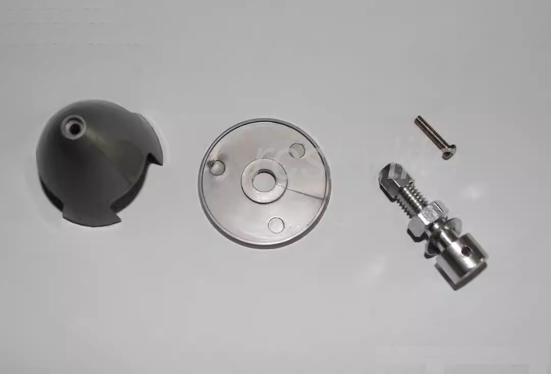 Three‑Blade Spinner / Cowling — 55mm (Solo ABS) or 35mm (With Metal Shaft) for Fixed‑Wing RC Aircraft