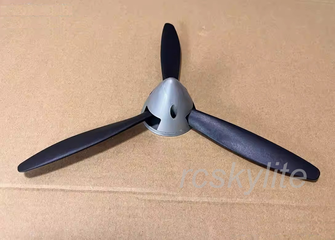 Three‑Blade Spinner / Cowling — 55mm (Solo ABS) or 35mm (With Metal Shaft) for Fixed‑Wing RC Aircraft