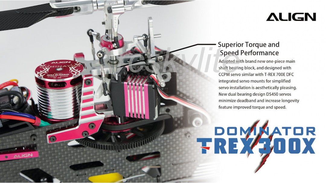 ALIGN T-REX 300X Super Combo w/ A10 RTF RH30E01XW