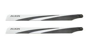 ALIGN T-REX 380 Carbon Fiber Blades - Black HD380A