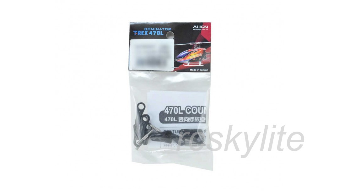 ALIGN T-REX 470L Counter Thread Main Linkage Rod Set H47H004AXW