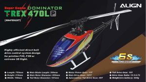 ALIGN T-REX 470LP Dominator Super Combo Belt RH47E02XW