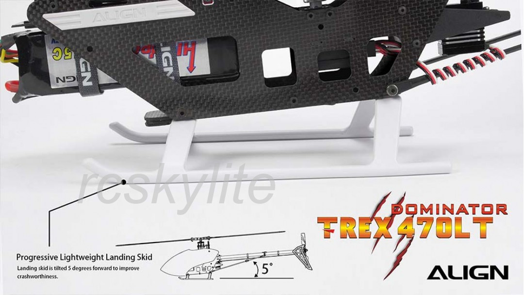 ALIGN T-REX 470LT Dominator Super Combo Torque Tube RH47E09XW