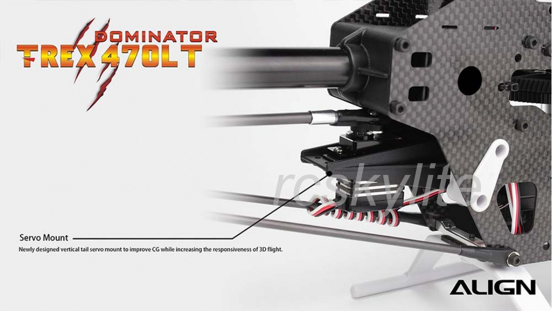 ALIGN T-REX 470LT Dominator Super Combo Torque Tube RH47E09XW