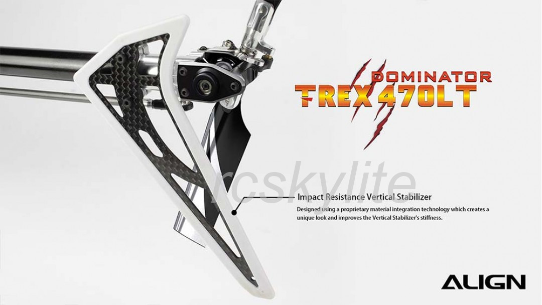 ALIGN T-REX 470LT Dominator Super Combo Torque Tube RH47E09XW